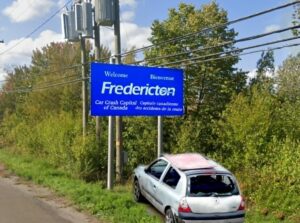 Fredericton rebranding as ‘Car Crash Capital of Canada’