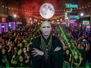 Moonlight Bazaar announces Voldemort as platinum sponsor